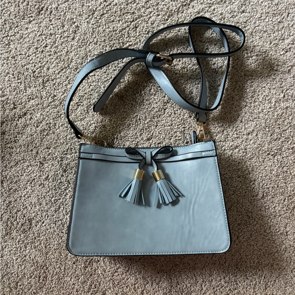 Blue purse